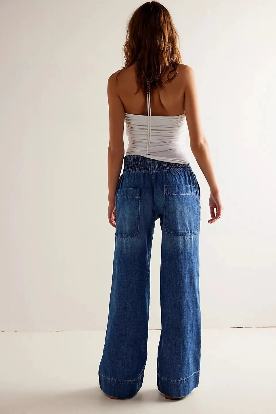Cleo Everyday Wide - Leg Denim Pants - Black Thesis