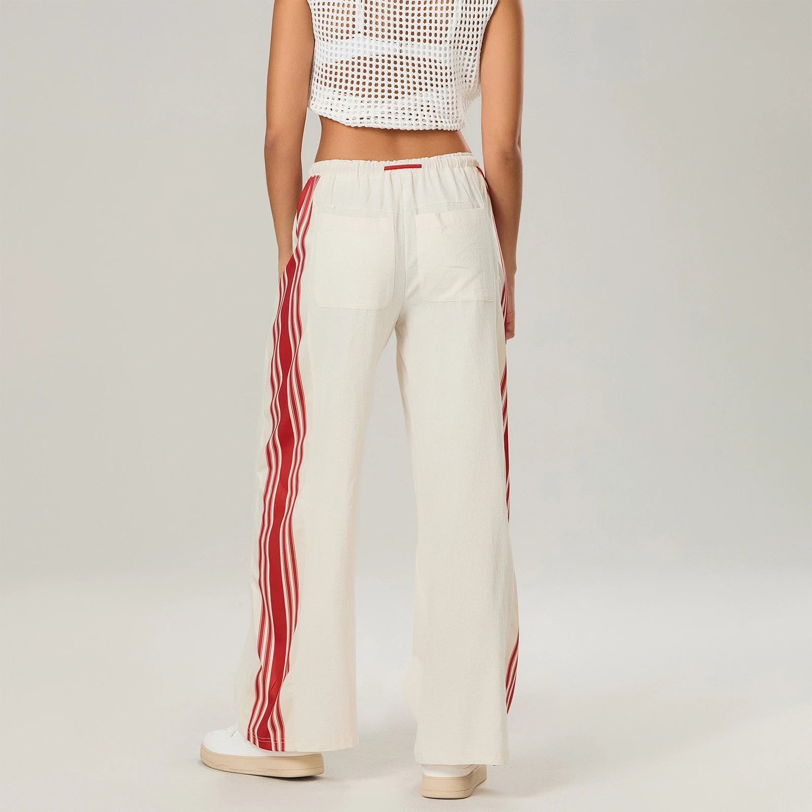 Notion Wide‑Leg Track Pants - Black Thesis