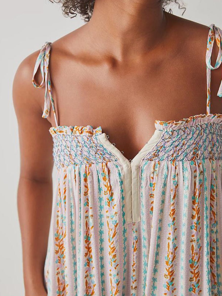 Summer Cotton Linen Wide‑Leg Jumpsuit - Black Thesis