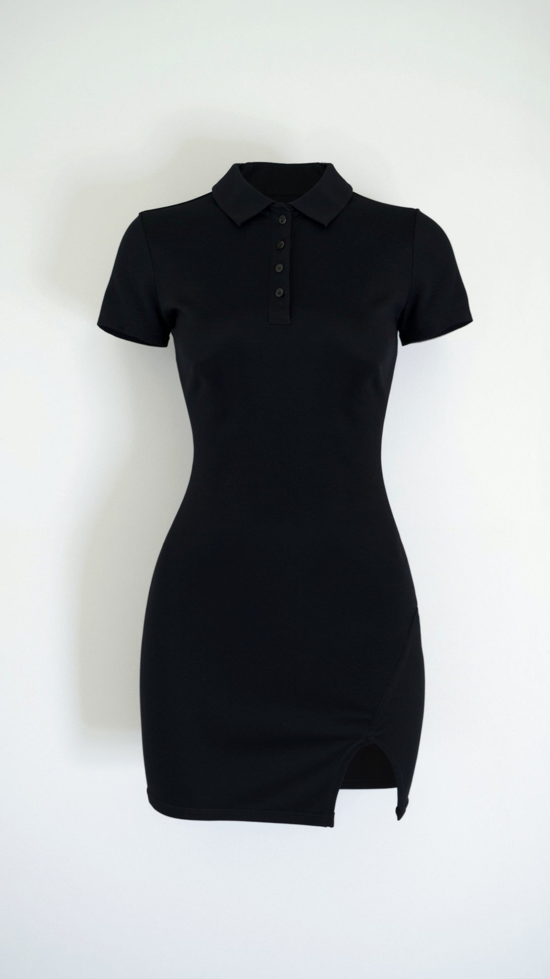 Courtney Bodycon Athletic Mini Dress - Black Thesis